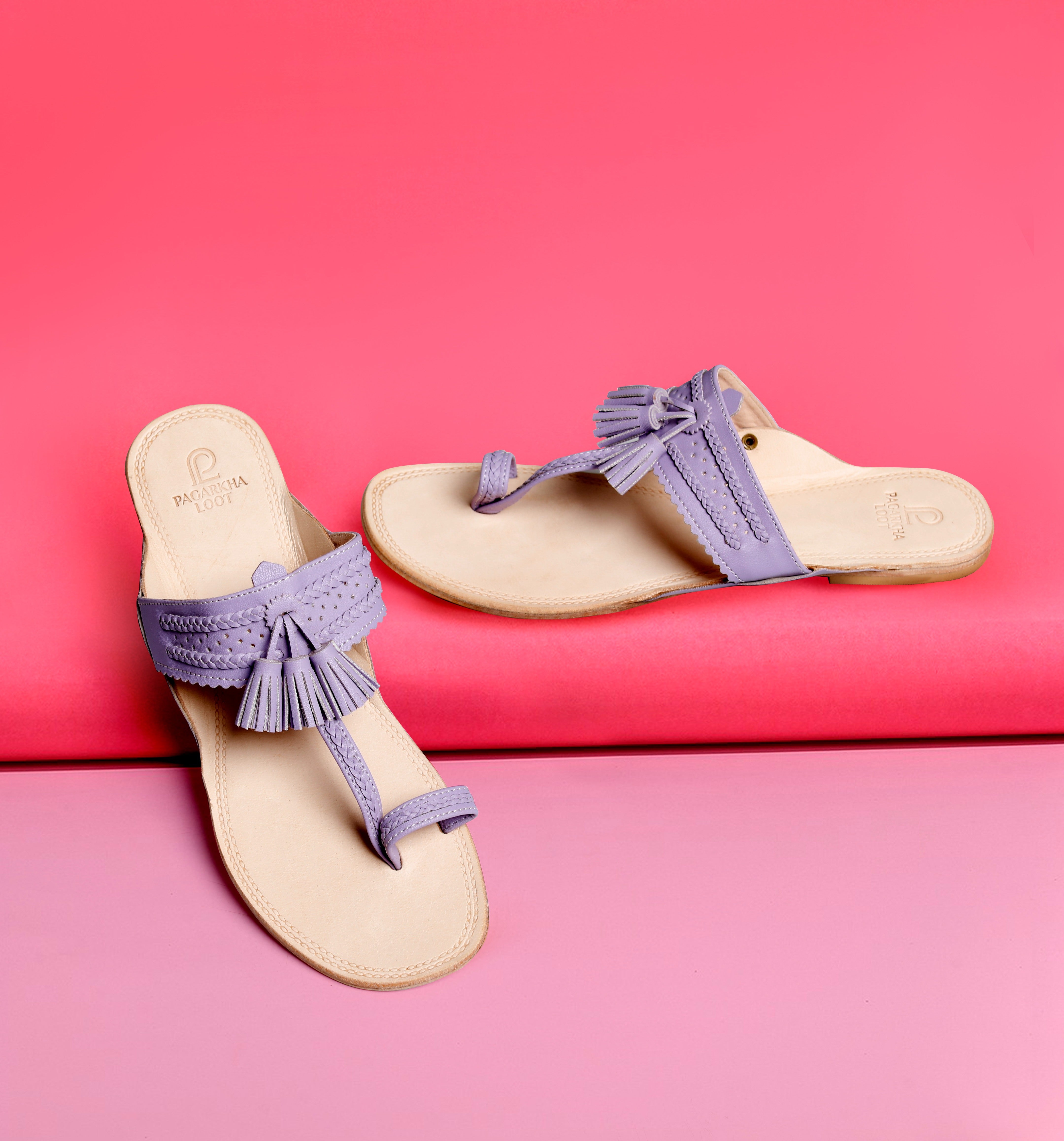 Tassel Kolhapuri – Handcrafted Vibrance with Double Layer Sole