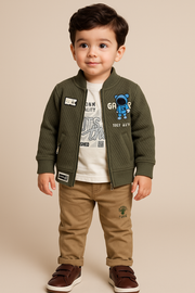Stylish 3-piece winter set for boys – cool, cozy, and ready to shine!