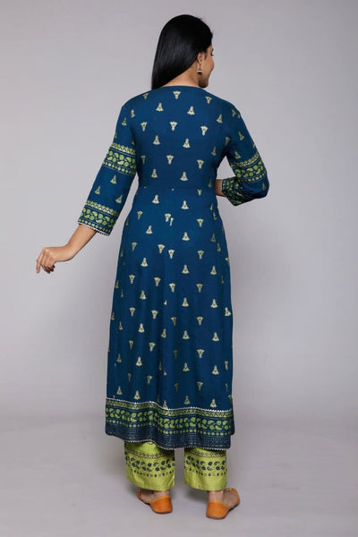 Women Viscose Rayon Kurta Pant Dupatta Set