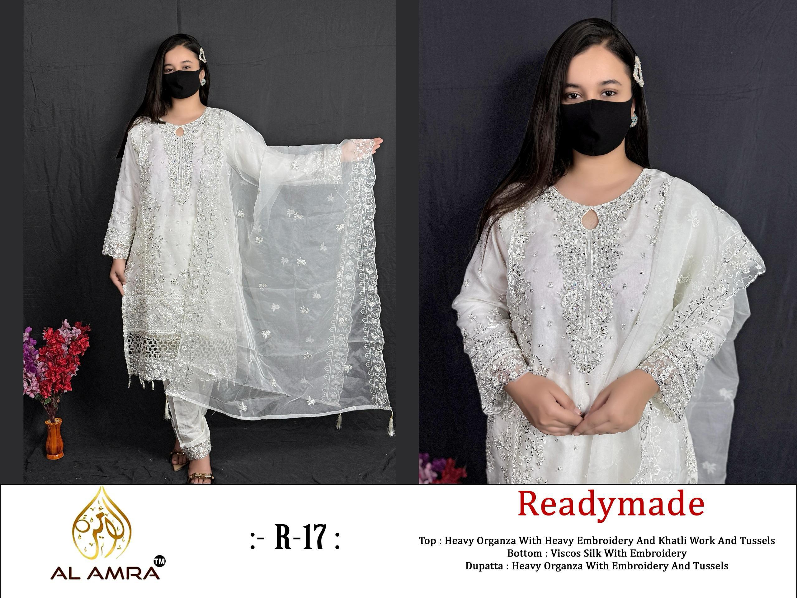 🧵 Premium Pakistani-Style Readymade Organza Kurti Set
