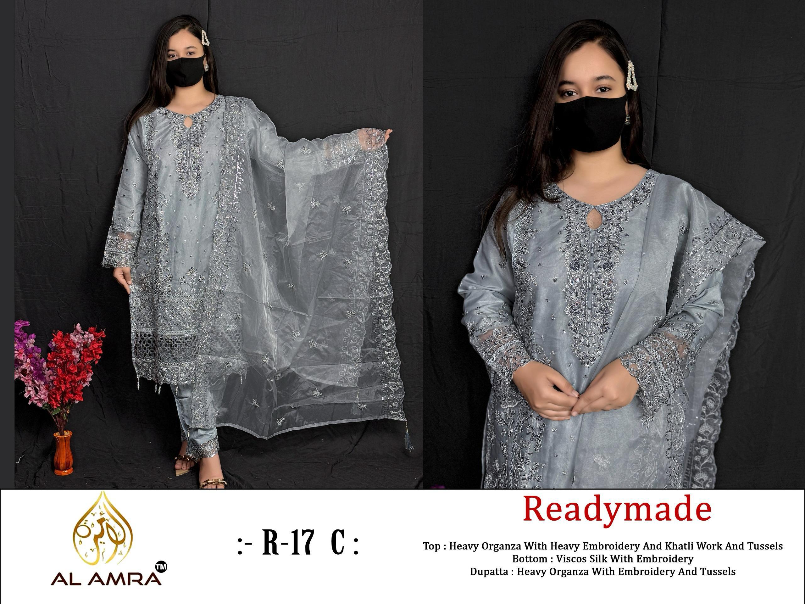 🧵 Premium Pakistani-Style Readymade Organza Kurti Set