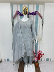 Readymade Designer Suit | Handworked Elegance