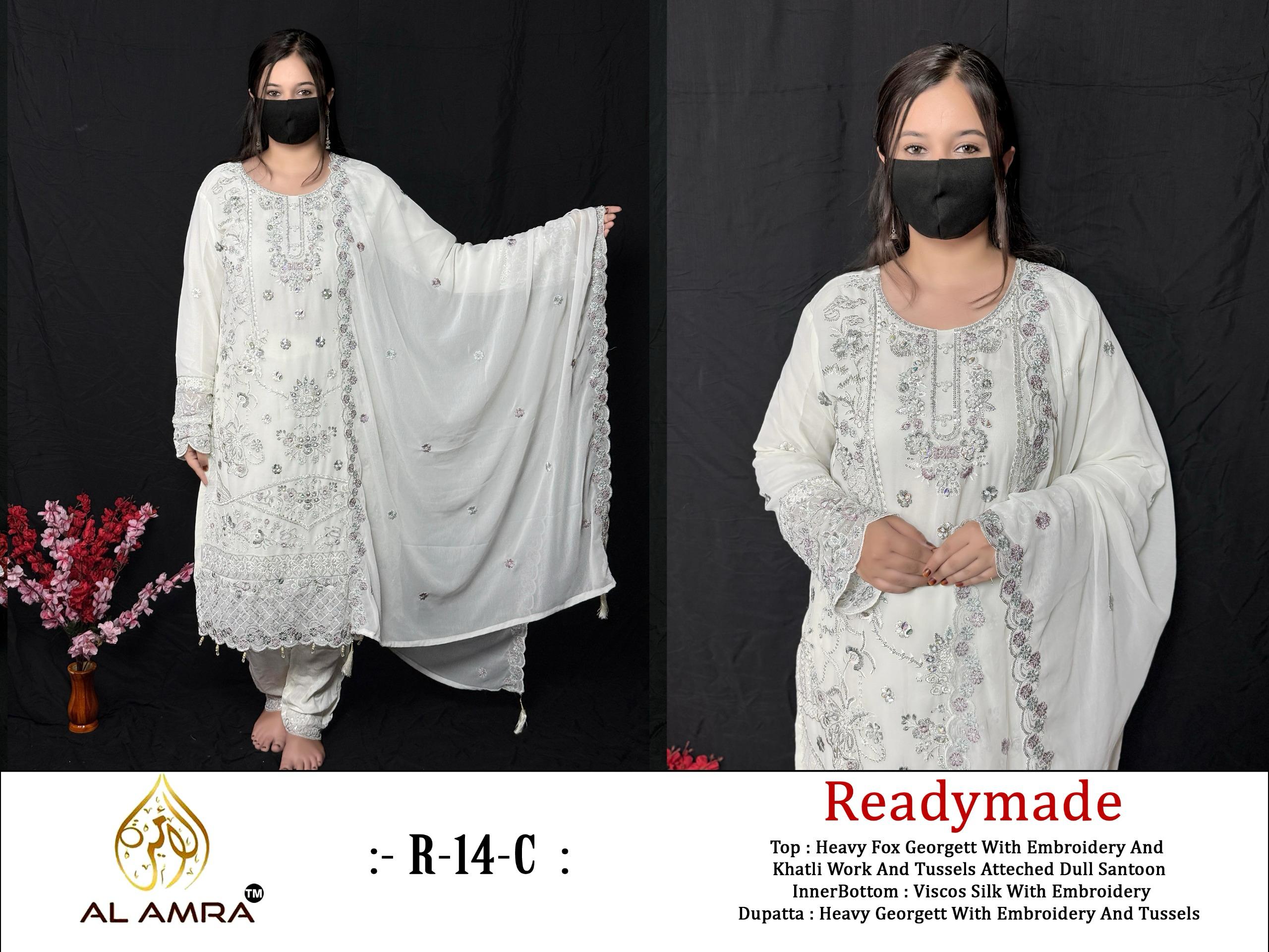 Readymade Designer Suit | Handworked Elegance