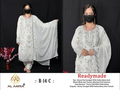 Readymade Designer Suit | Handworked Elegance