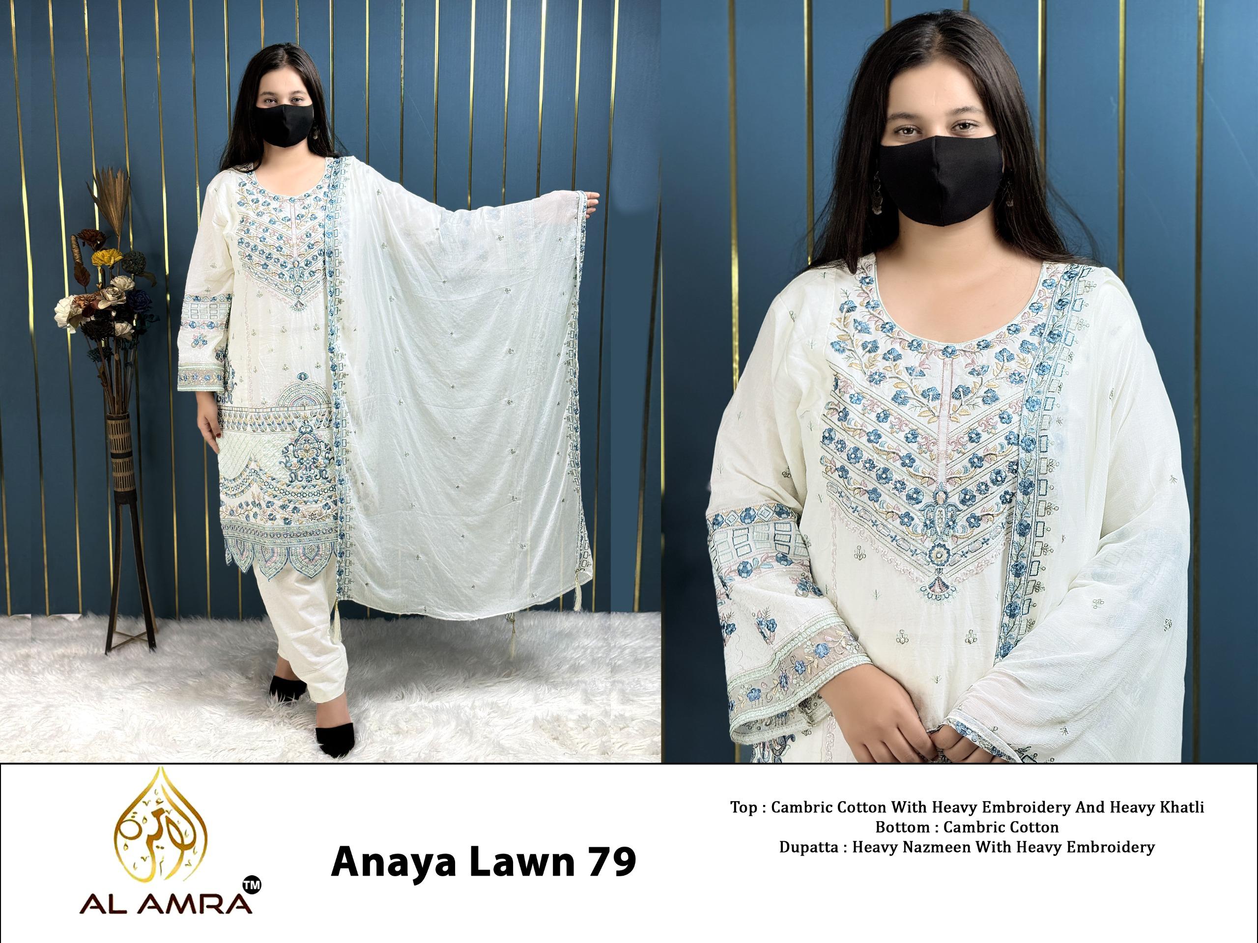 Anaya Lawn 79 Edition (Semi-Stitched)