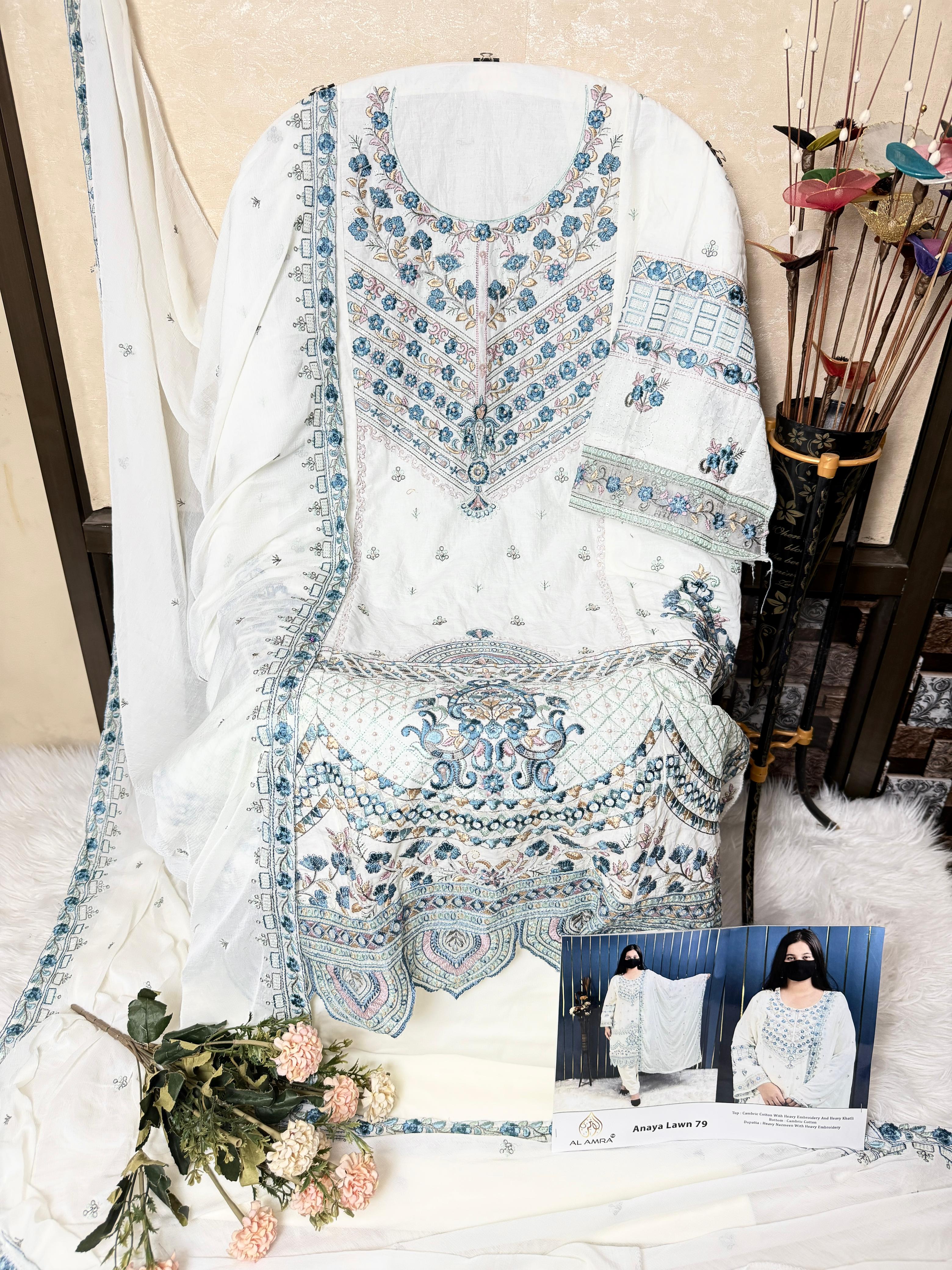 Anaya Lawn 79 Edition (Semi-Stitched)