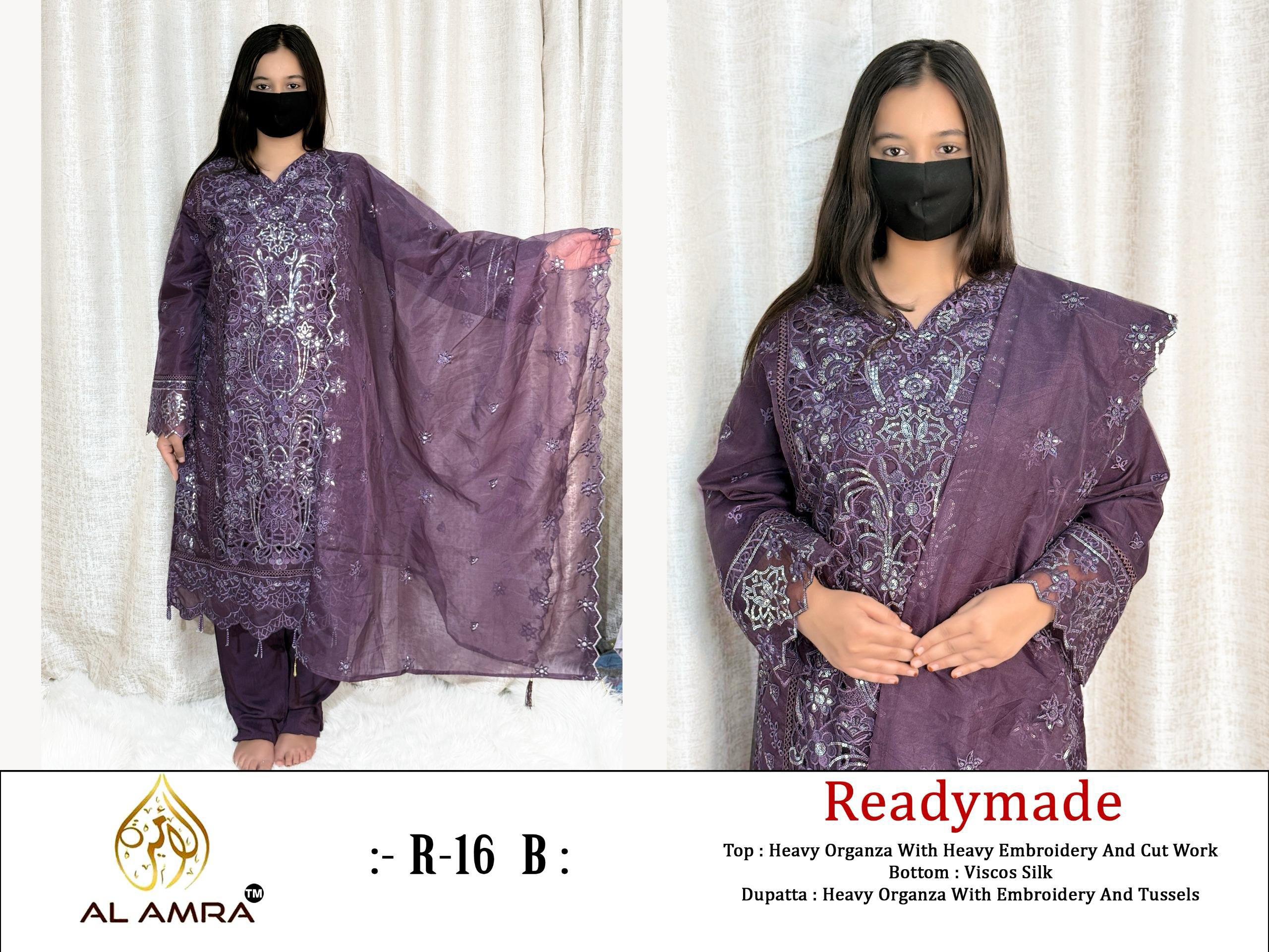 Exclusive Pakistani Ready-Made Organza Kurti Set