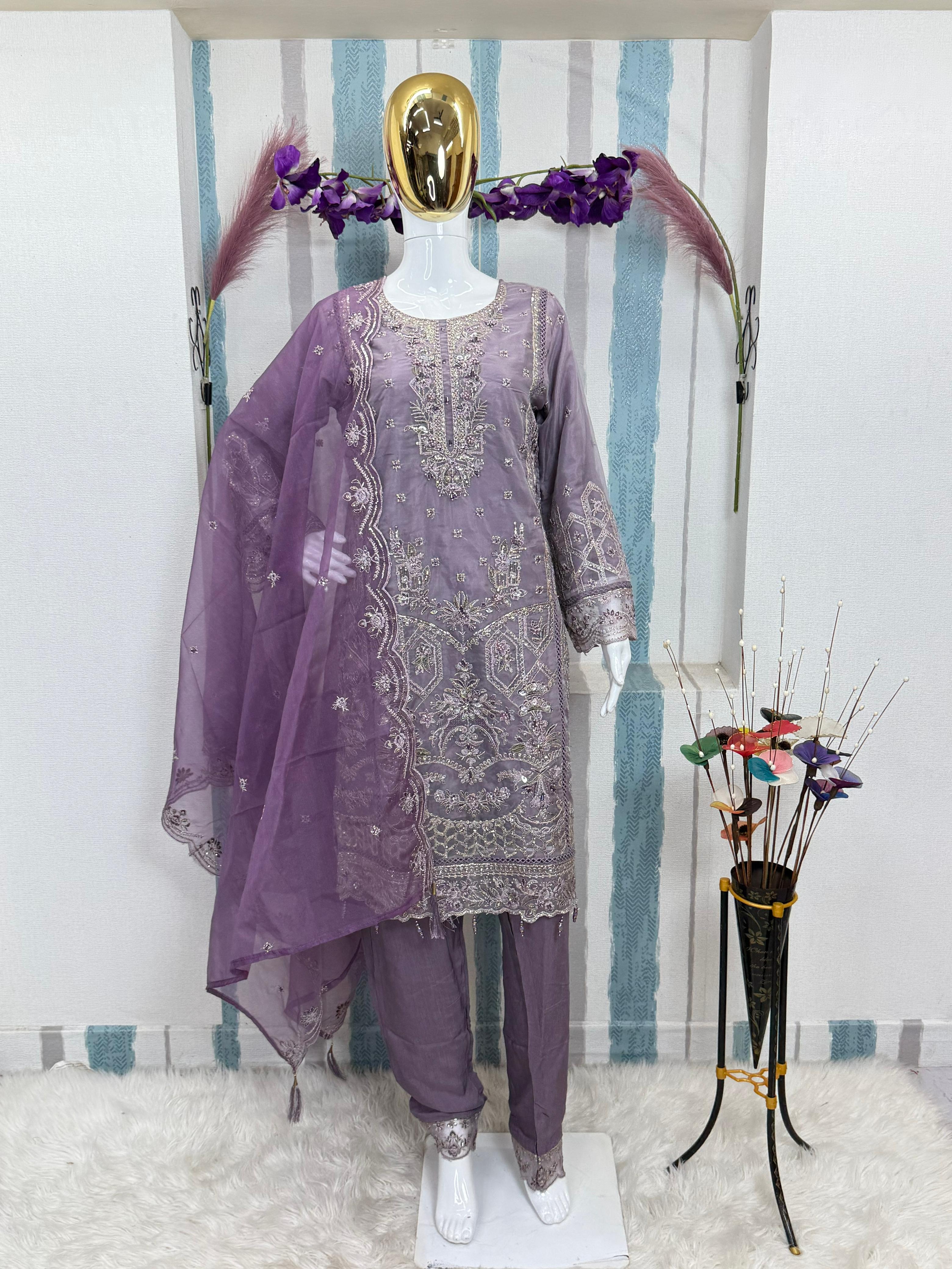 Premium Readymade Pakistani-Inspired Suit