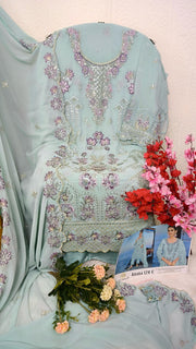 Designer Suit for Festivals (Semi-Stitched)