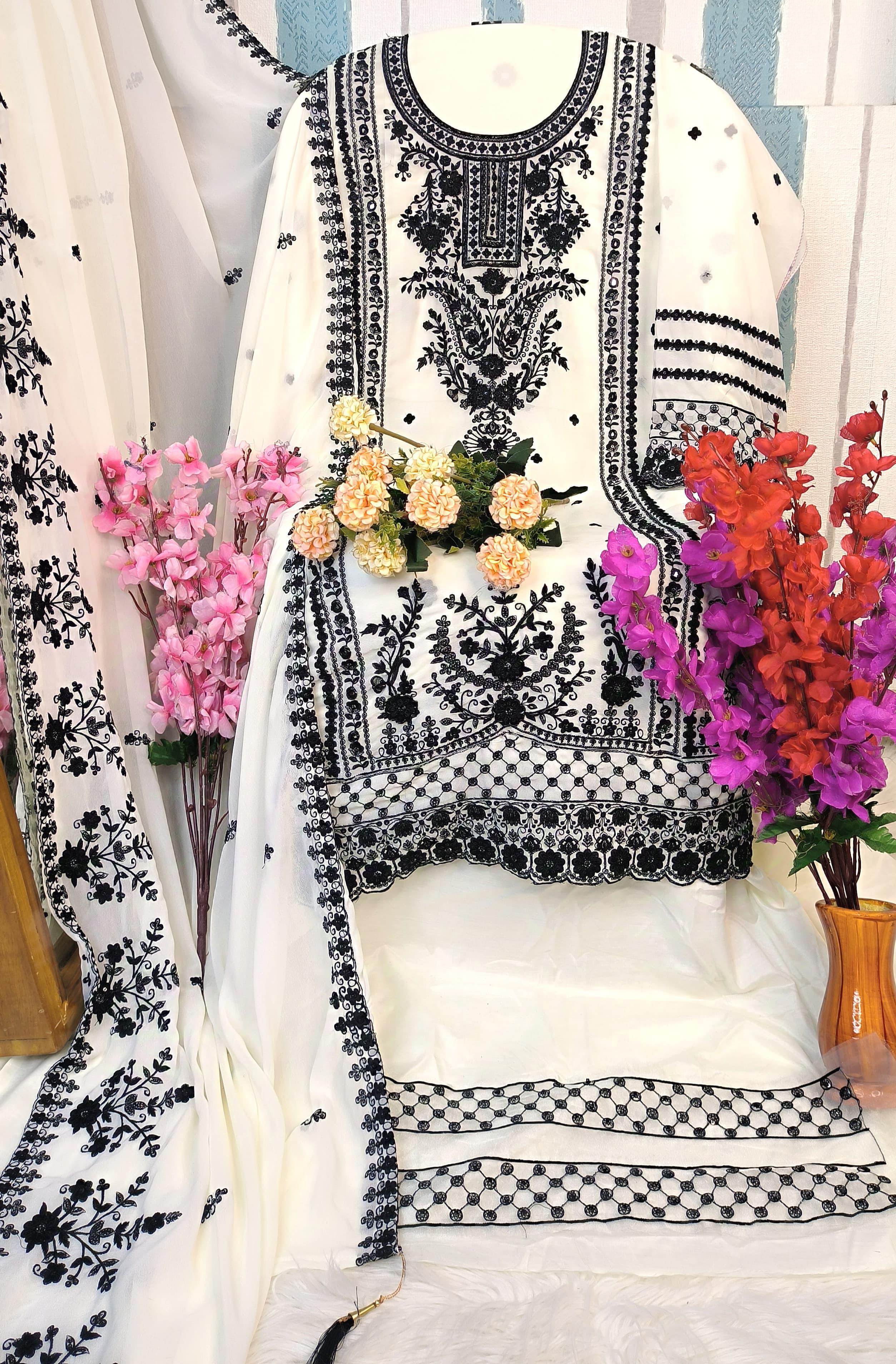 Exclusive Festive Edition by Al Amra BY ZF- Semi Stitched