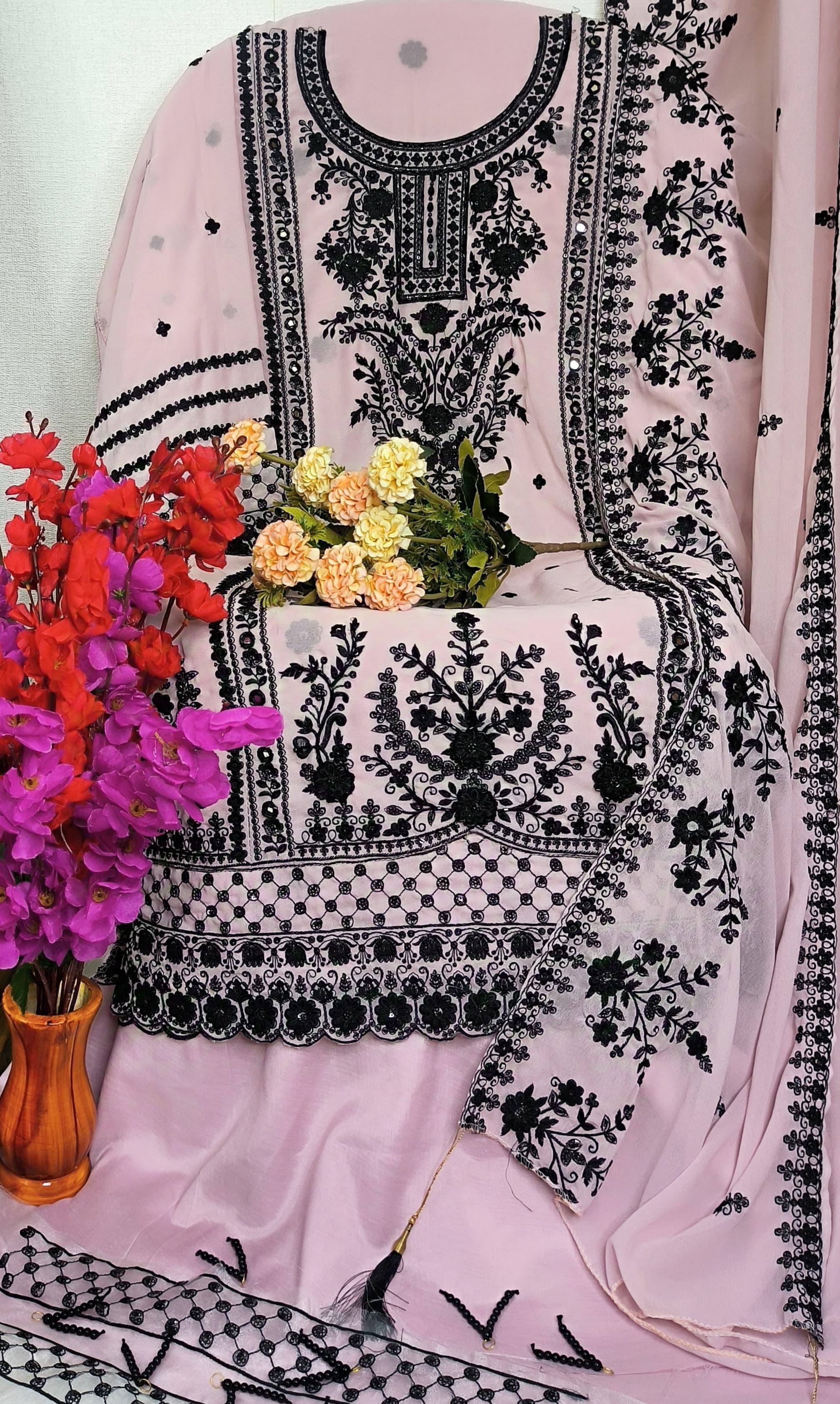 Exclusive Festive Edition by Al Amra - Semi Stitched