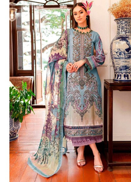 : Luxury Lawn 2025 Collection 🌸- Semi Stitched