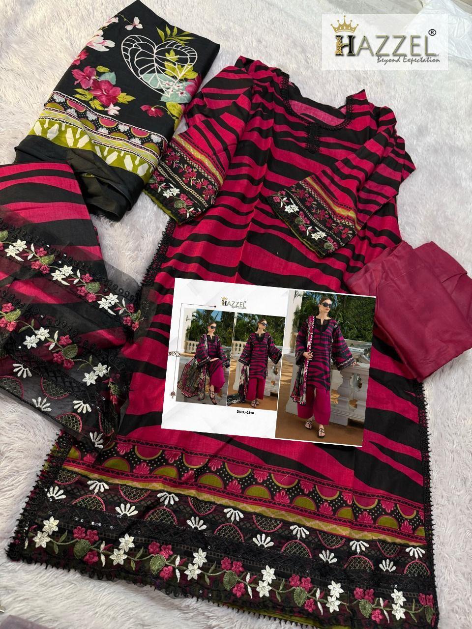 FIRDOUS & AYZEAL - Semi Stitched
