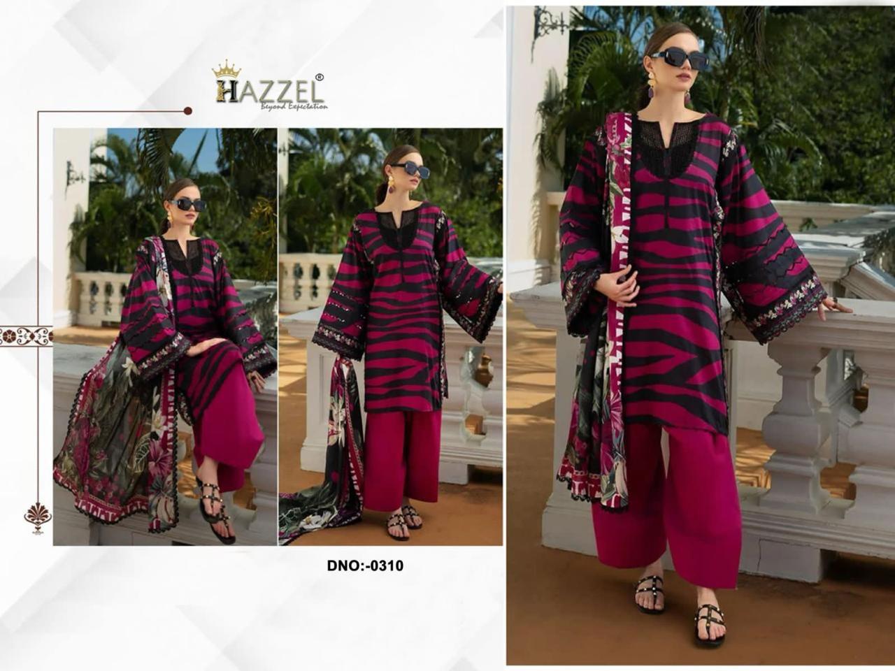 FIRDOUS & AYZEAL - Semi Stitched
