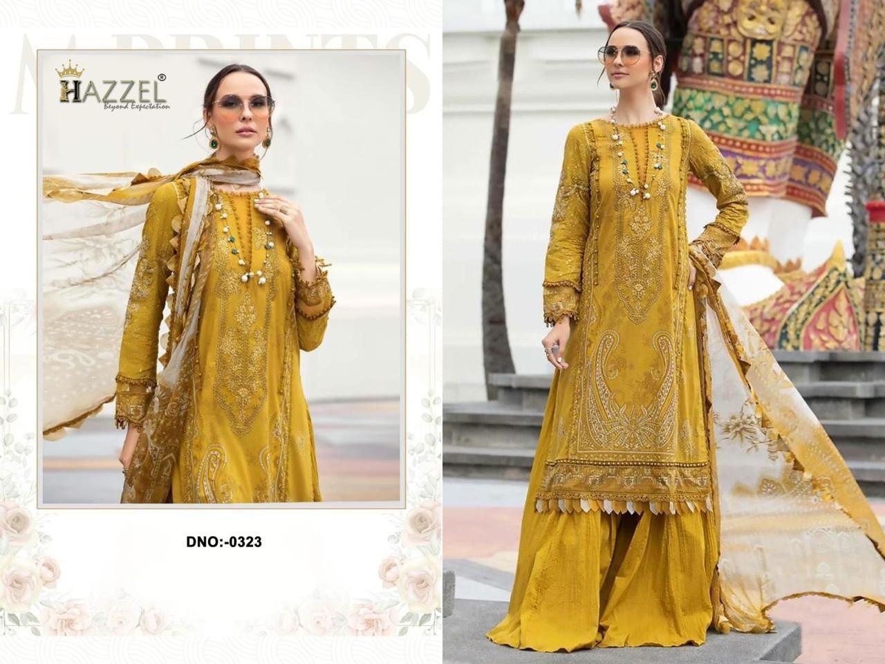 FIRDOUS & AYZEAL - Semi Stitched
