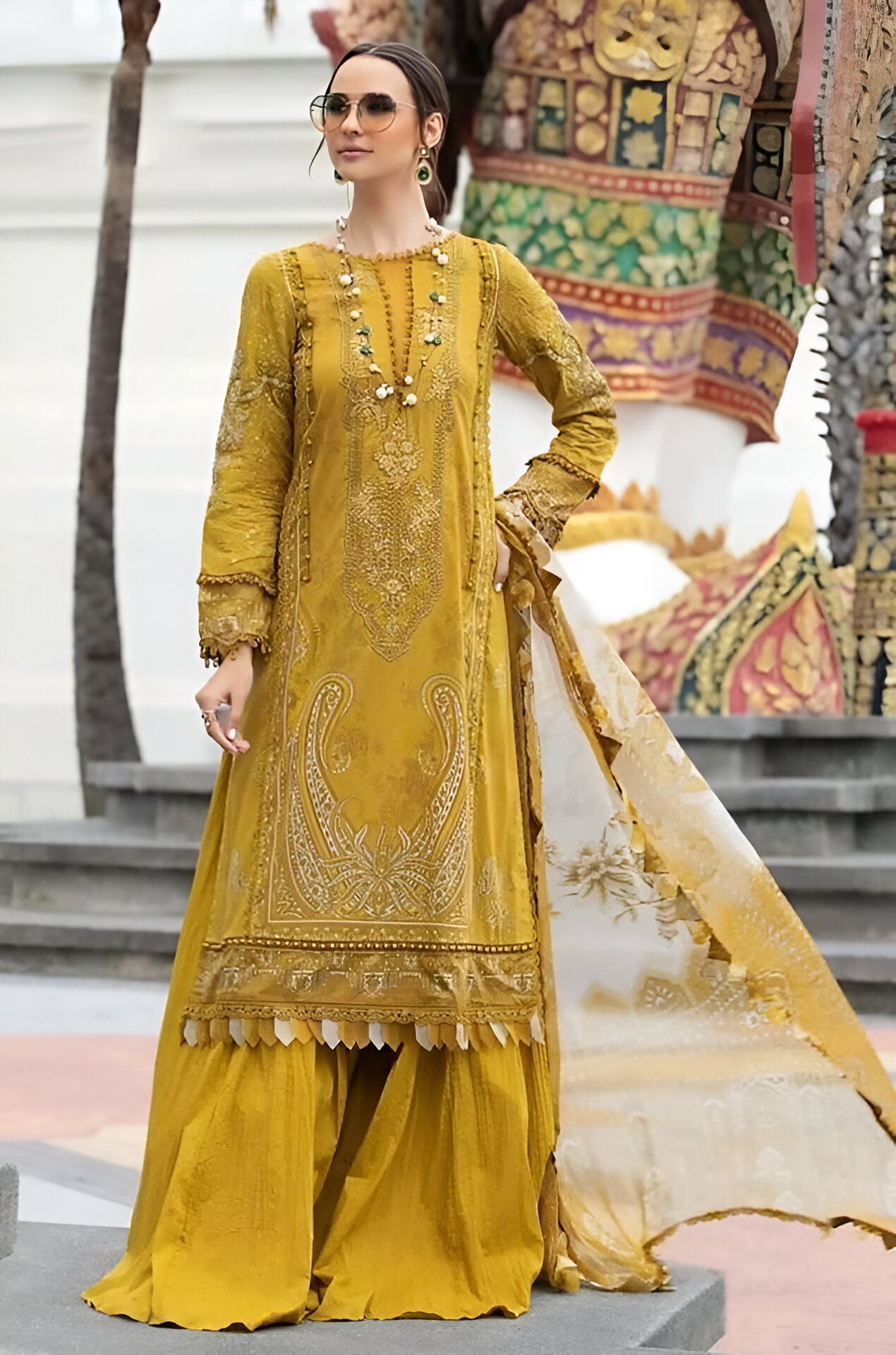 FIRDOUS & AYZEAL - Semi Stitched