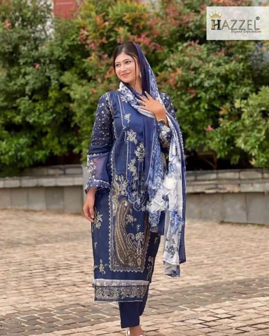 FIRDOUS & AYZEAL - Semi Stitched