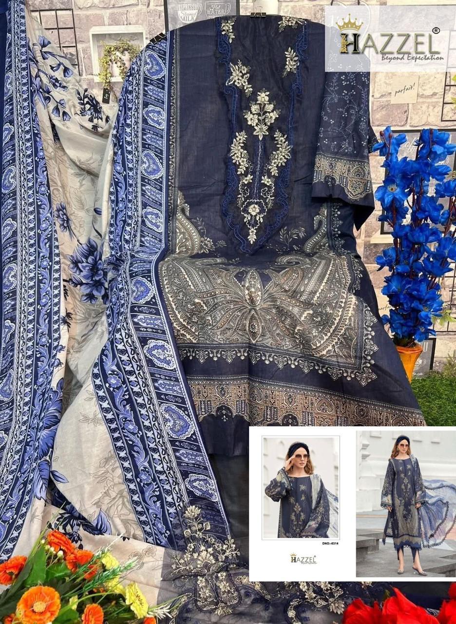 FIRDOUS & AYZEAL - Semi Stitched