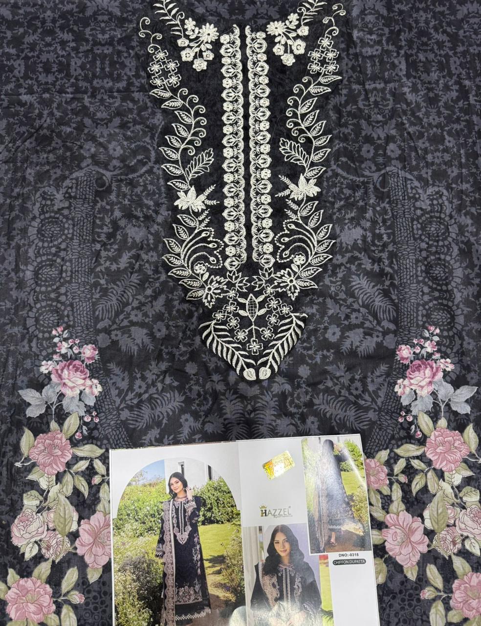 HAZZEL®️ – FIRDOUS & AYZEAL - Semi Stitched