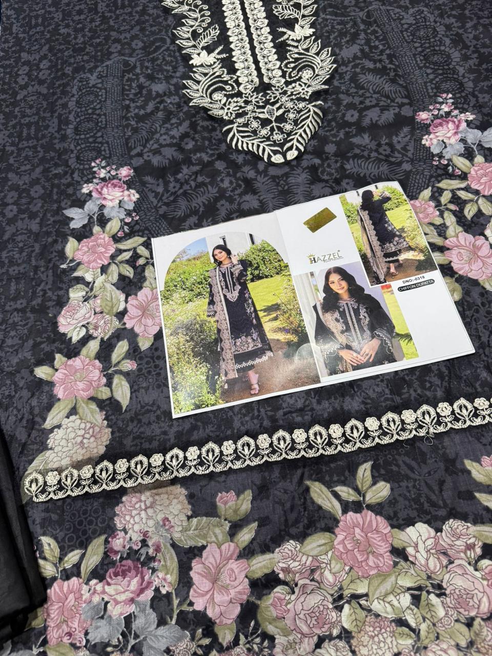 HAZZEL®️ – FIRDOUS & AYZEAL - Semi Stitched