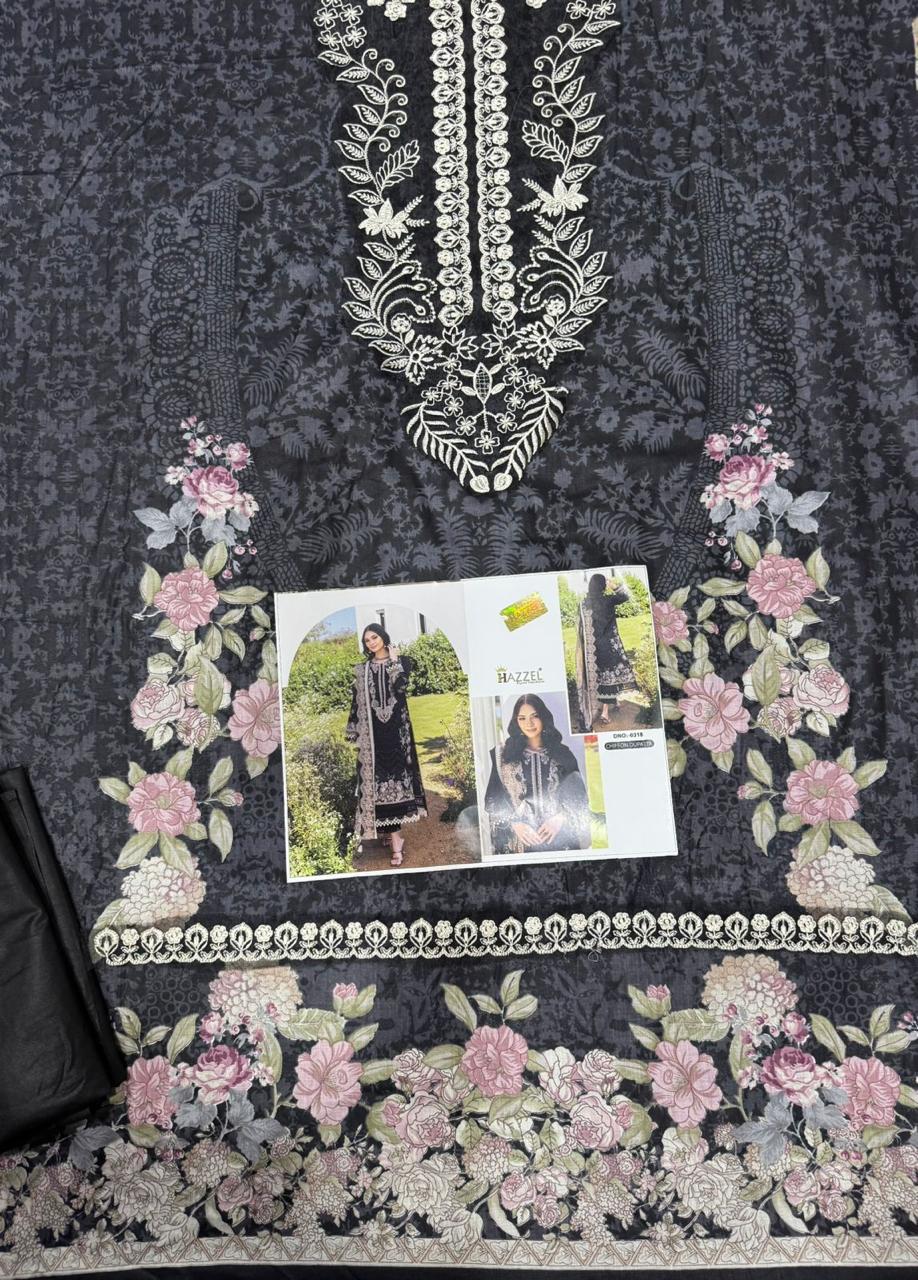 HAZZEL®️ – FIRDOUS & AYZEAL - Semi Stitched