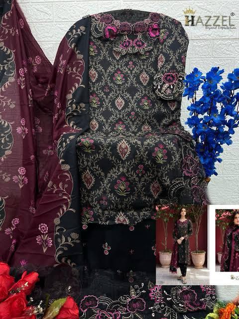 HAZZEL®️ – FIRDOUS & AYZEAL - Semi Stitched