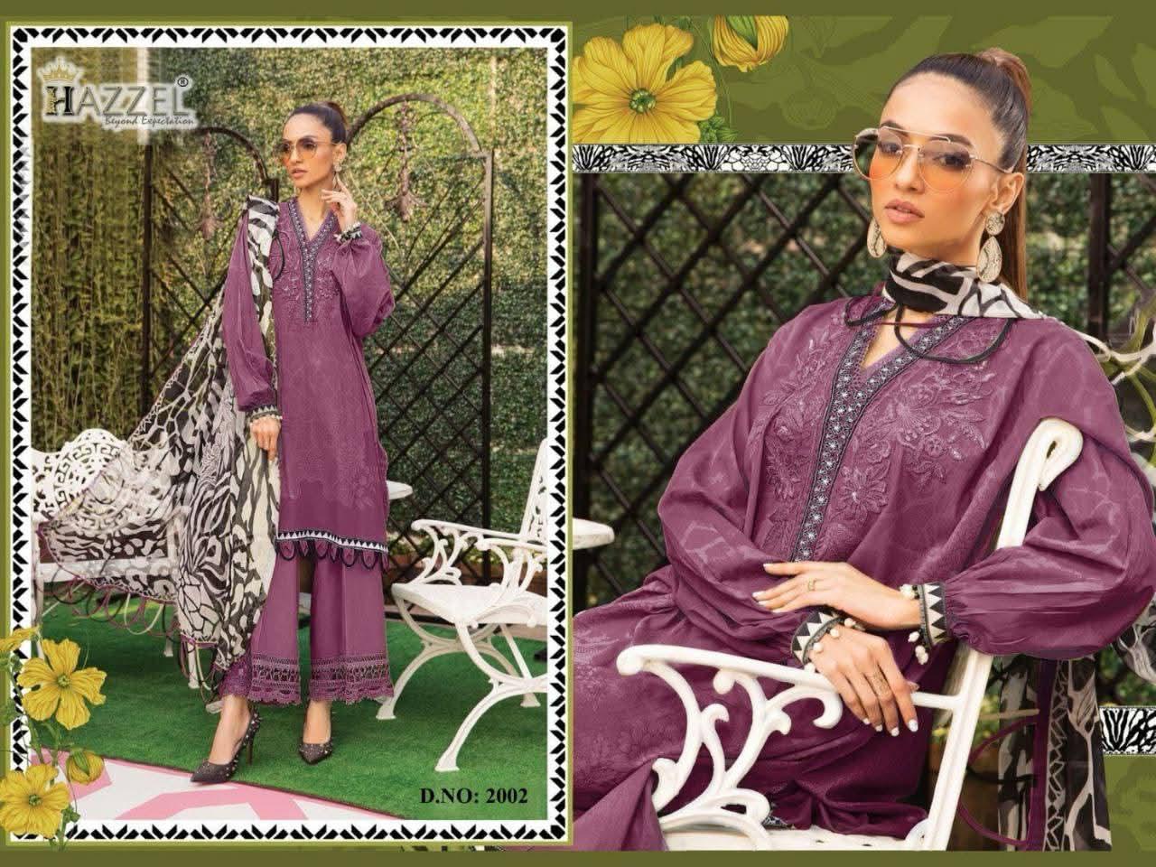 HAZZEL®️ – FIRDOUS & AYZEAL - Semi Stitched