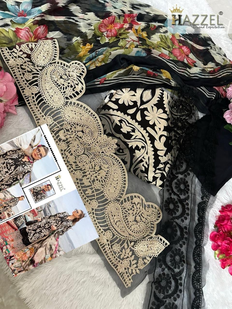 HAZZEL®️ – FIRDOUS & AYZEAL - Semi Stitched