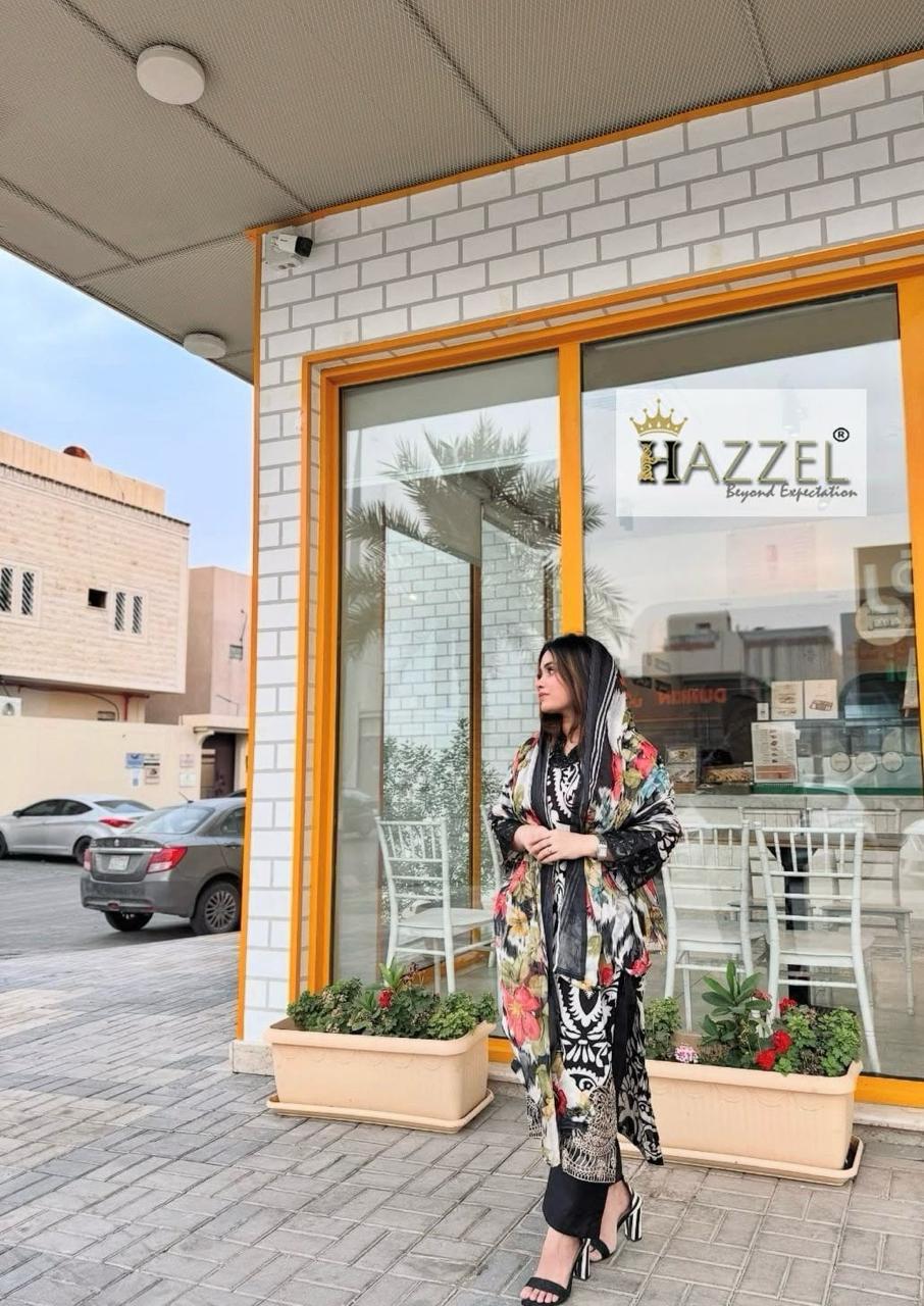 HAZZEL®️ – FIRDOUS & AYZEAL - Semi Stitched