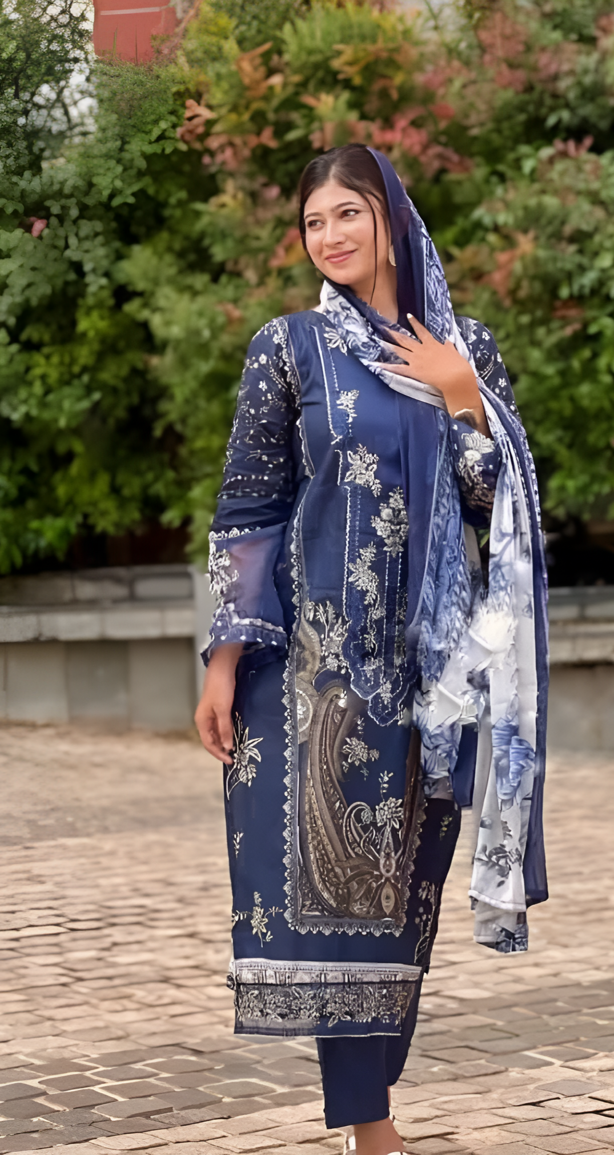FIRDOUS & AYZEAL - Semi Stitched