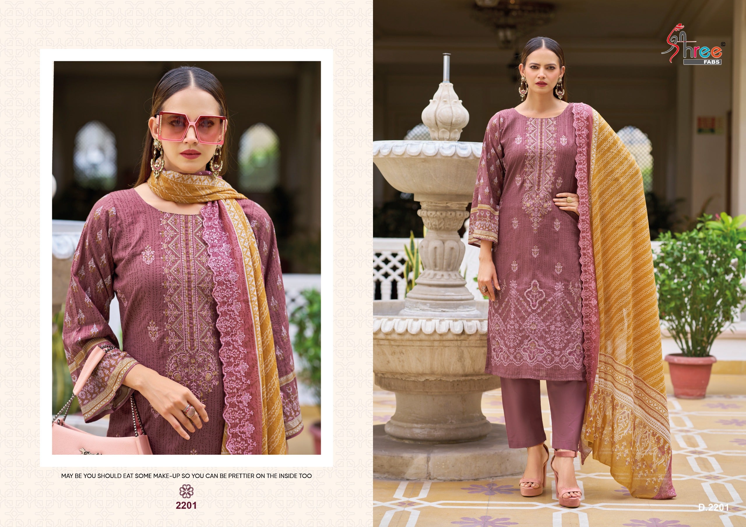 Elegant Pakistani Suits with Embroidered Detailing  ( Semi stitched )