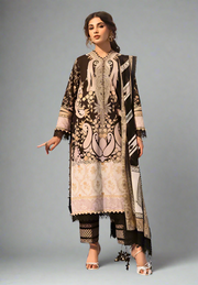 SANA SAFINAZ 0345 – Luxury Lawn Edition!  ( Semi stitched )