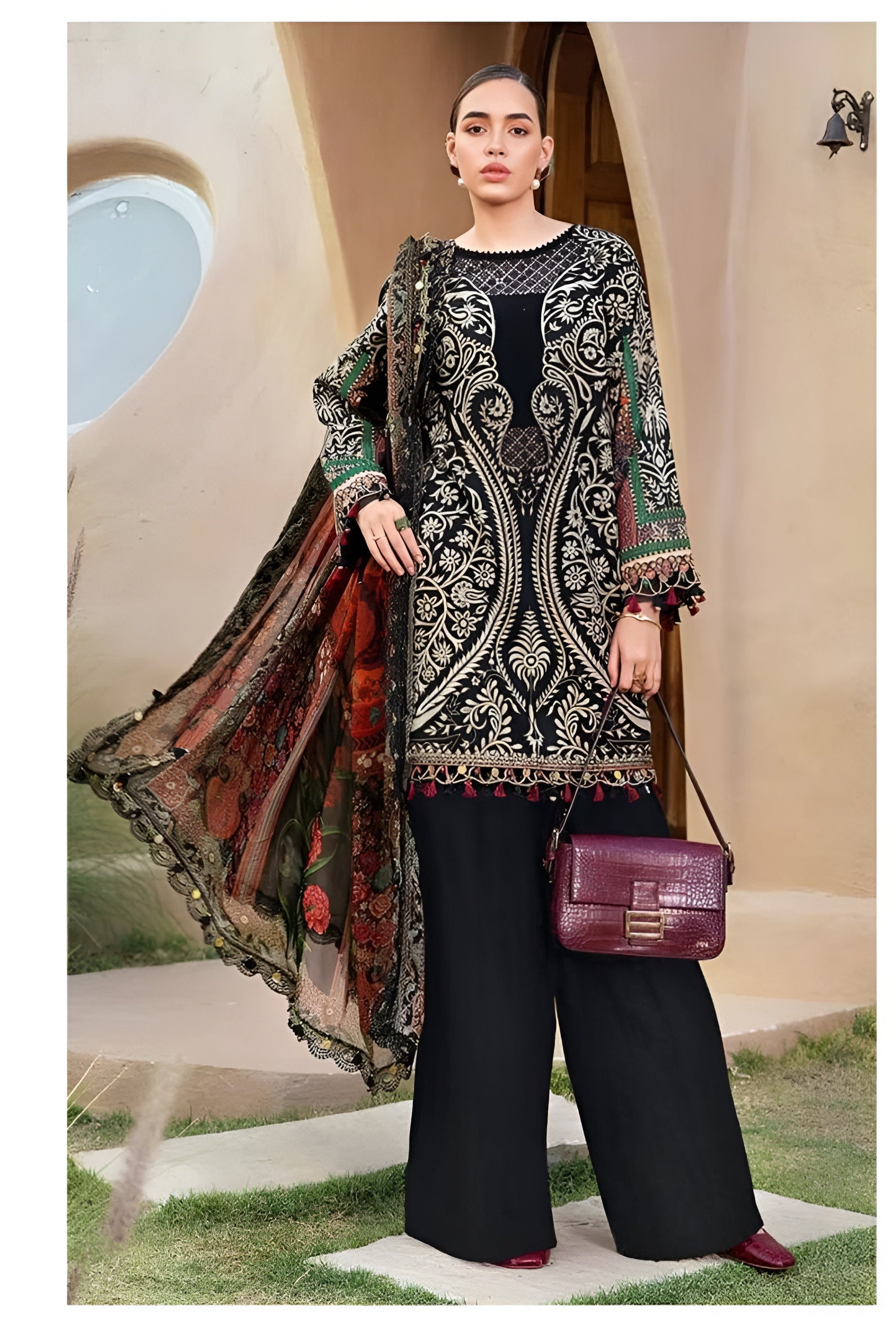 HAZZEL® – Luxury Lawn Edition- Semi stiched