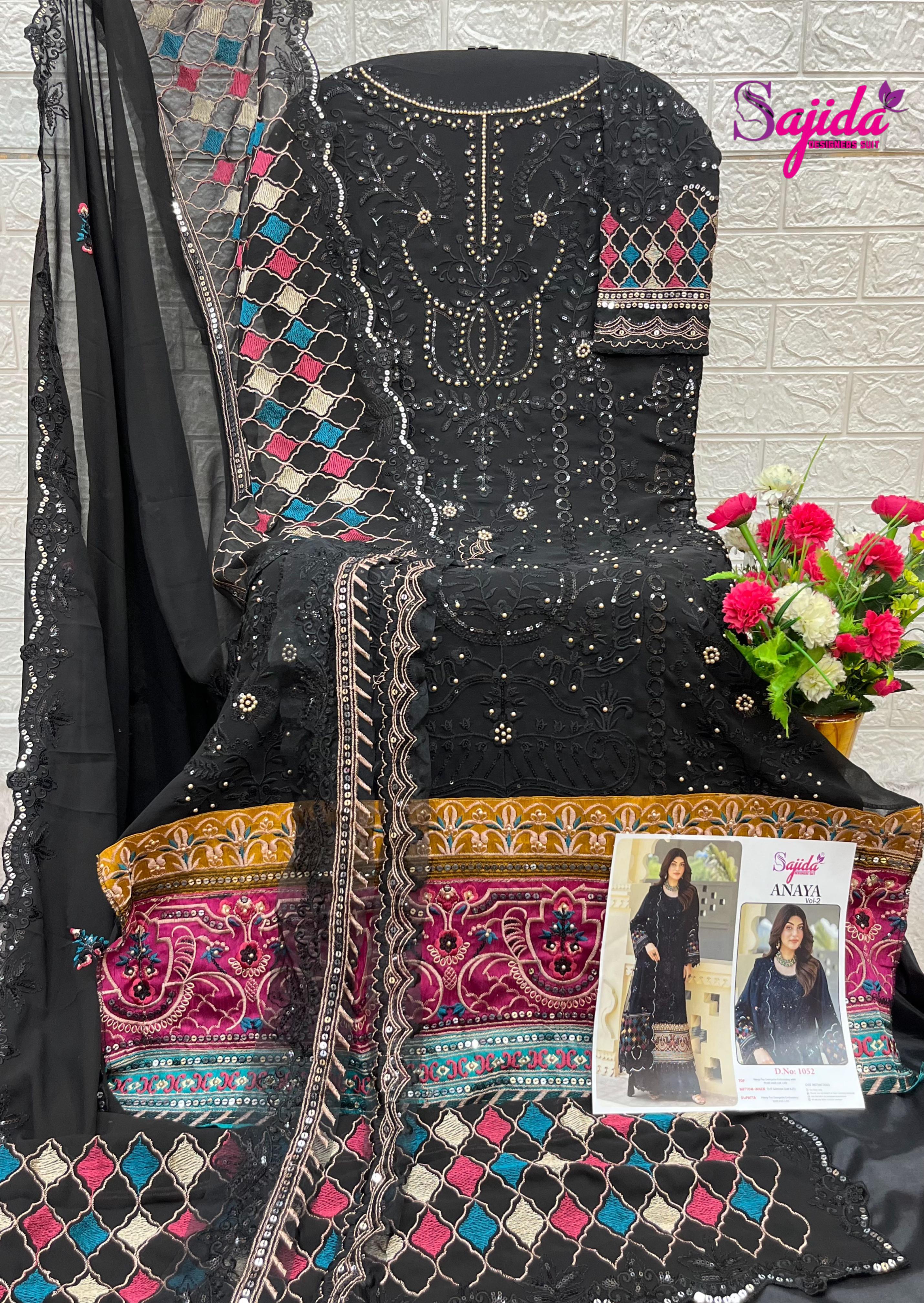 Premium Pakistani Concept Suit ( Semi stitched )