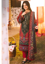 Luxury Lawn Edition – Premium Cambric Cotton Suits with Elegant Dupattas ( Semi stitched )