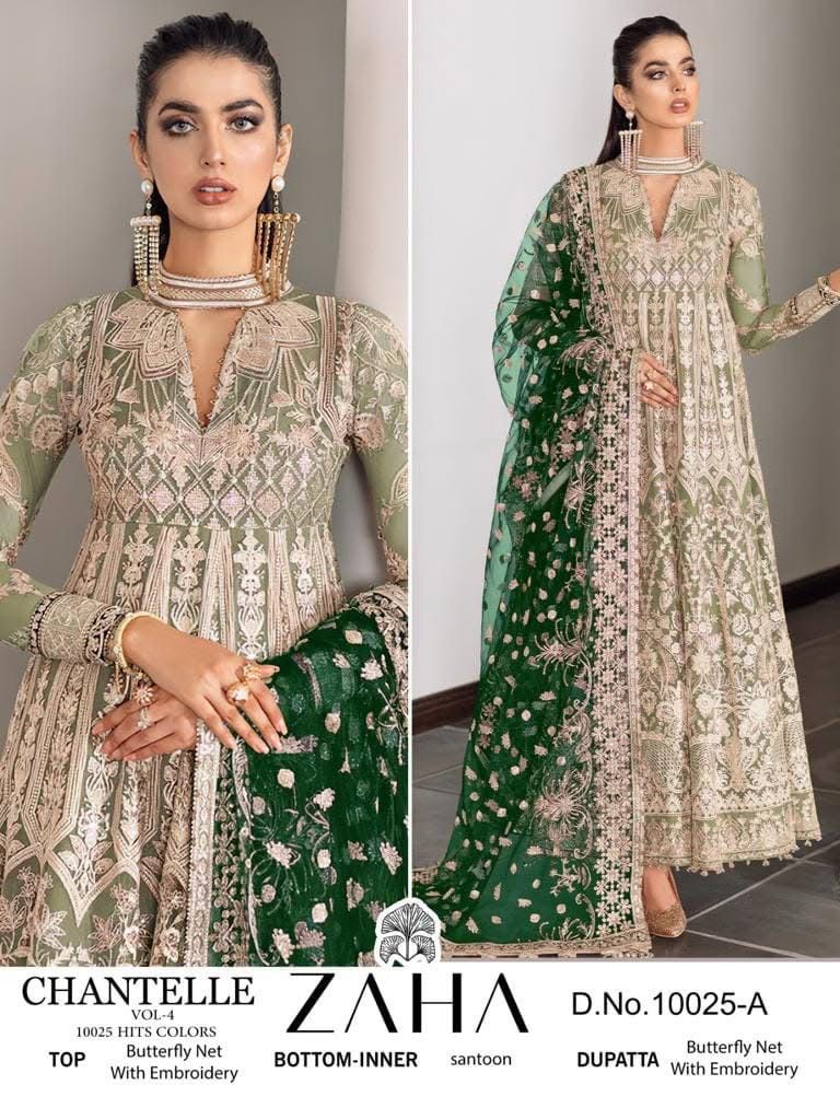 Pakistani Concept – Premium Butterfly Net Suit 💫