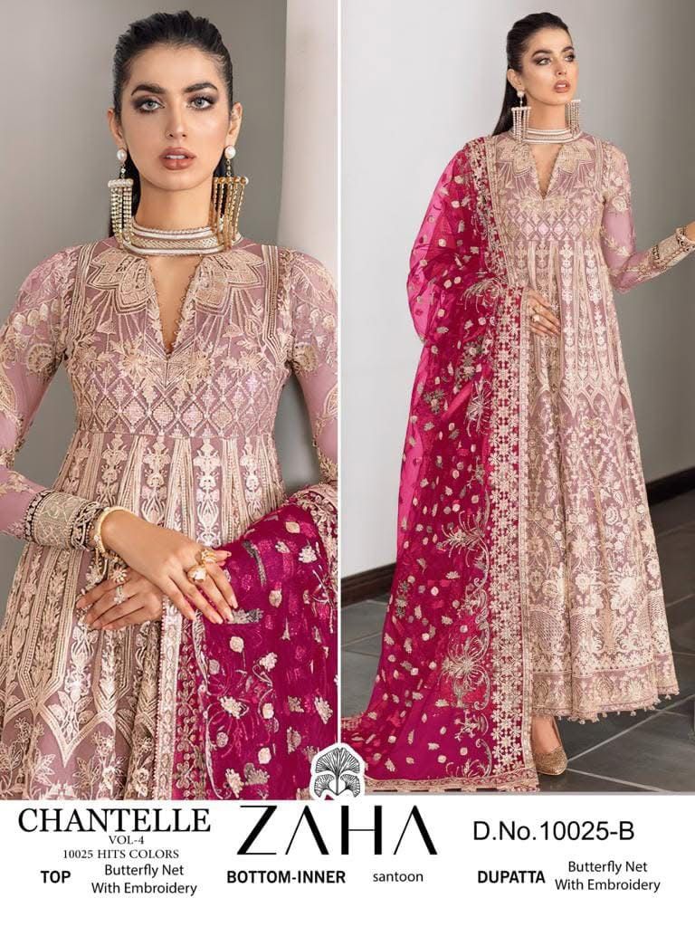 Pakistani Concept – Premium Butterfly Net Suit 💫