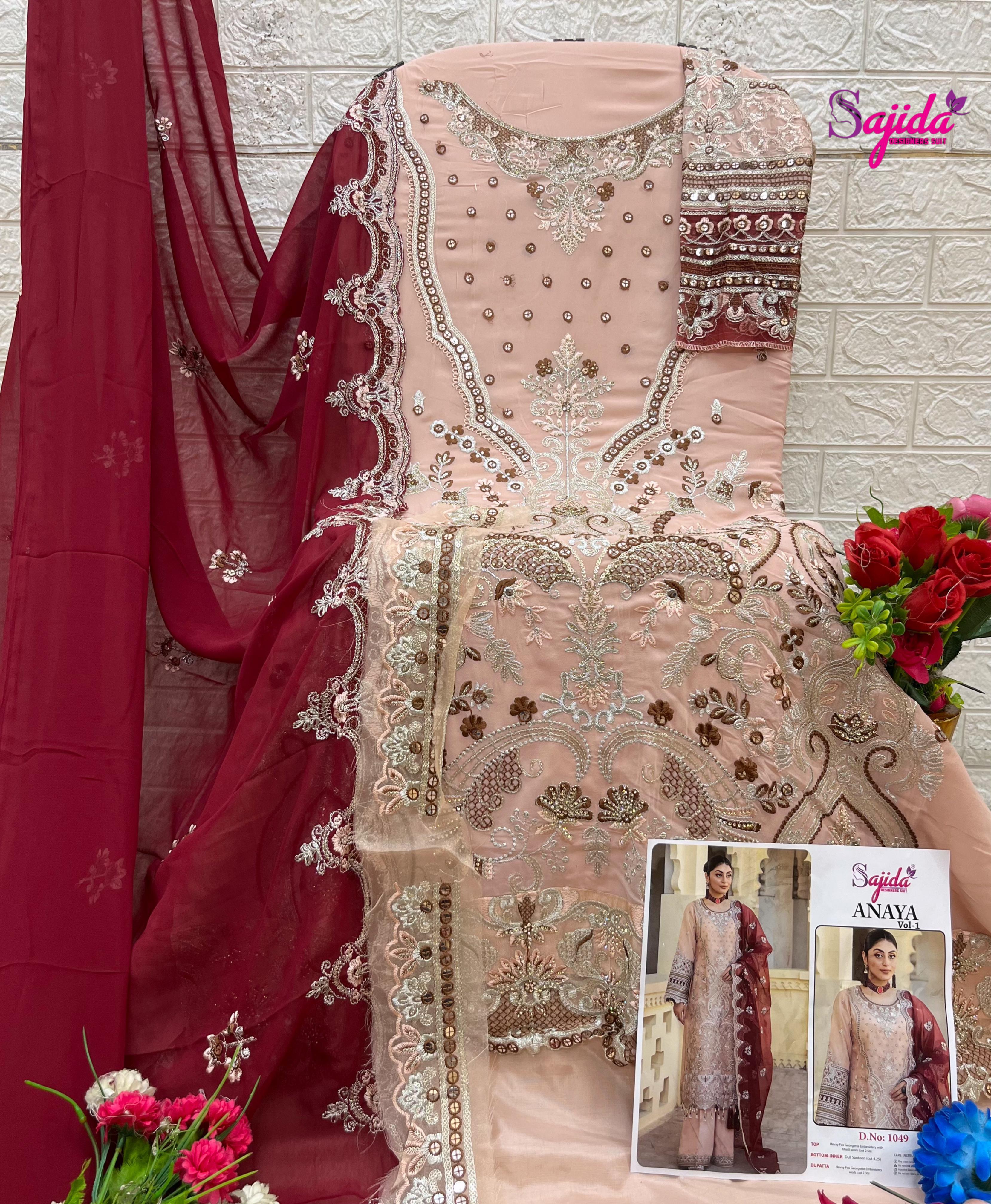 Luxury Wear | Elegant Design | Limited Edition - Semi Stitched