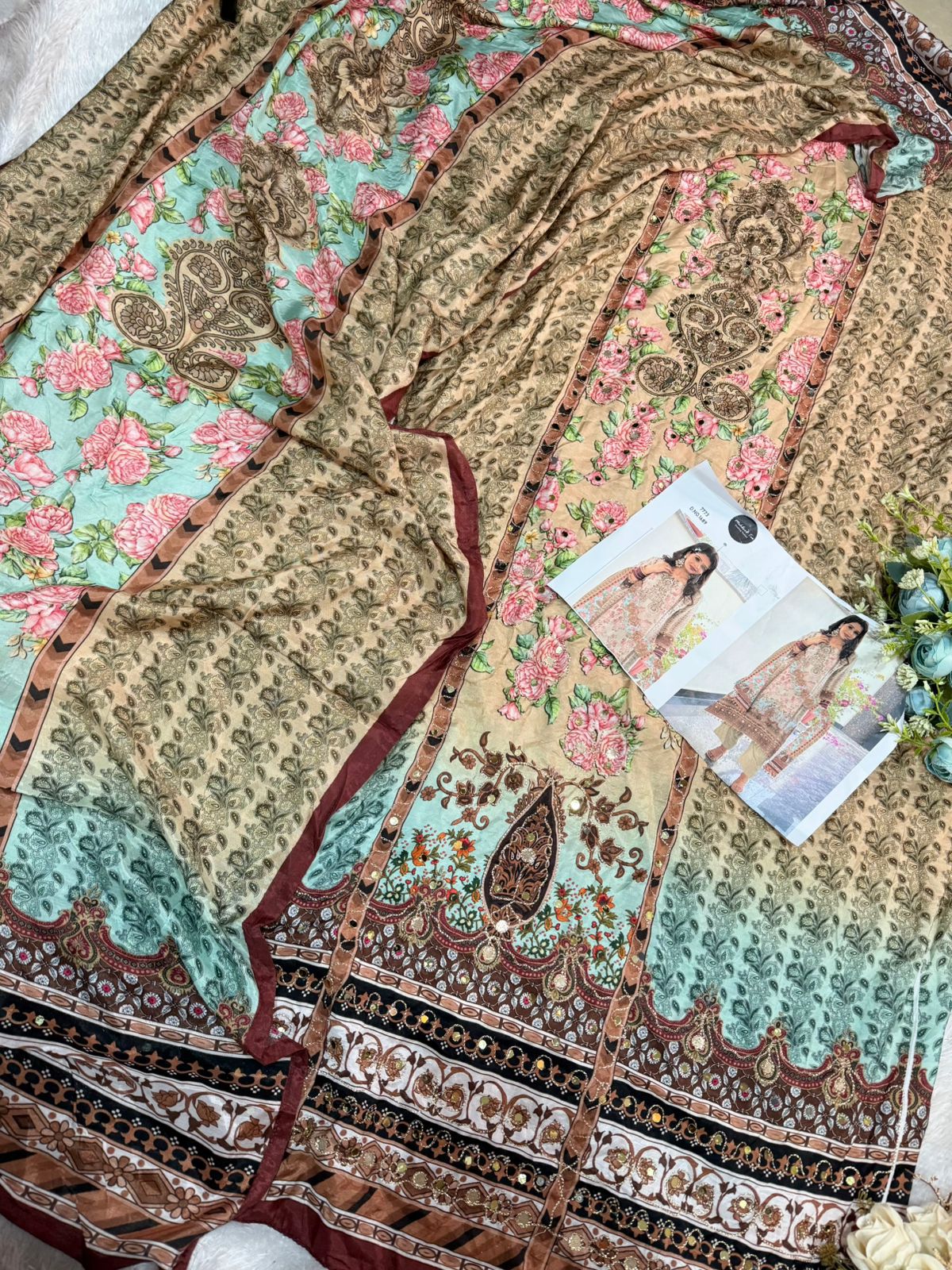 Premium Ethnic Wear |Pakistani style - Semi Stitched