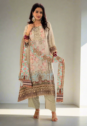 Premium Ethnic Wear |Pakistani style - Semi Stitched