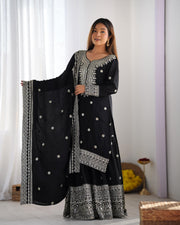 Embroidered Sharara Set | Ready-to-Wear Elegance