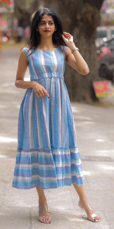 Premium South Cotton A-Line Midi Kurta | Comfort & Style Perfected (KF)