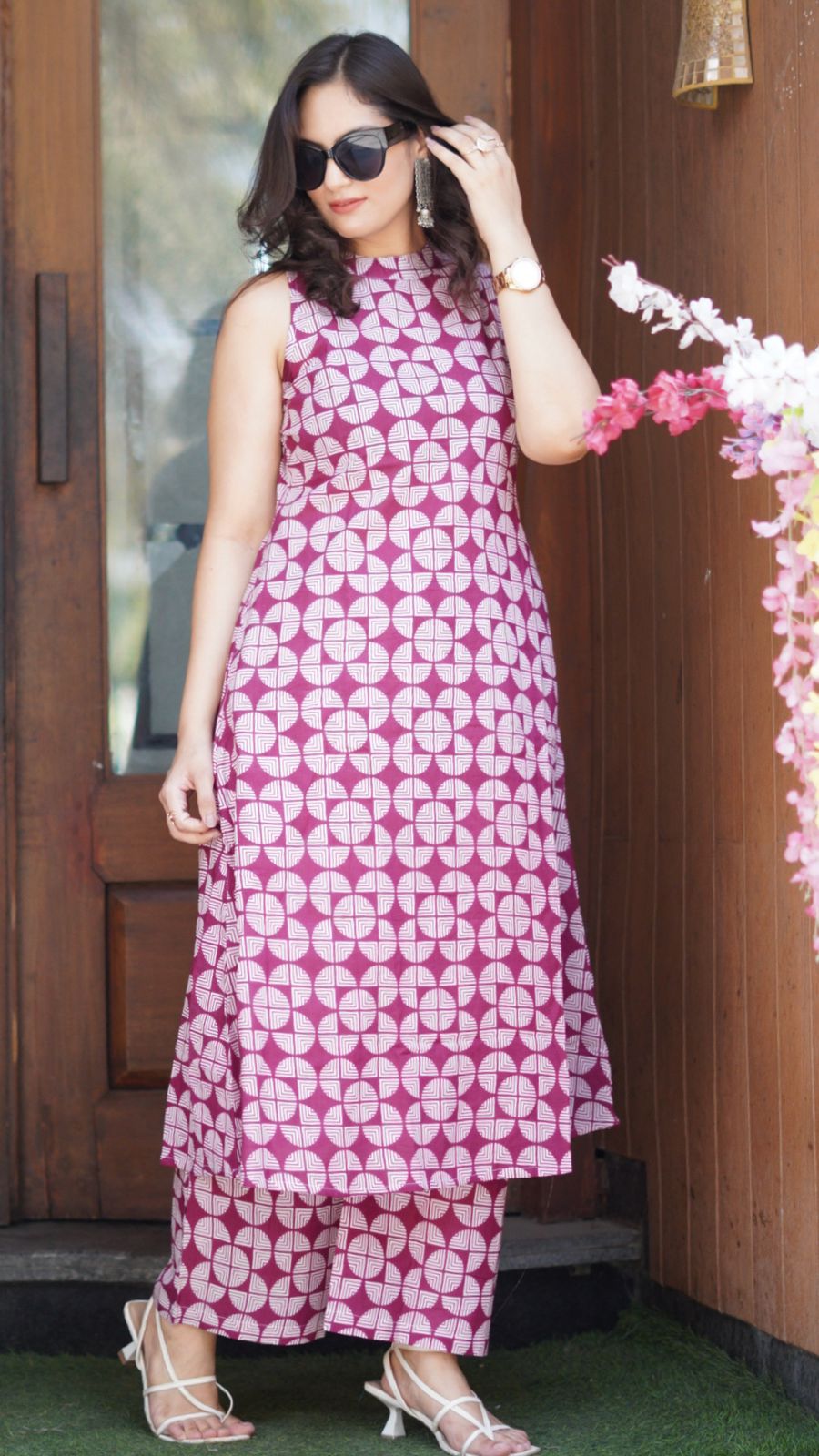 Chic Cotton A-Line Kurta Set | Comfort & Style Everyday ✨ (KF)