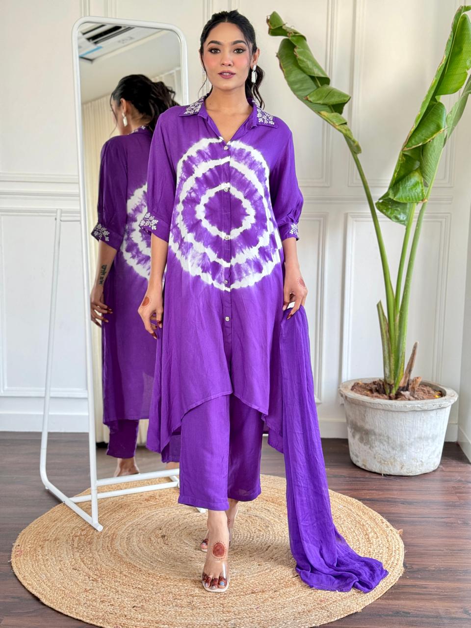 Festival Special Tie & Dye Suit Set | KF