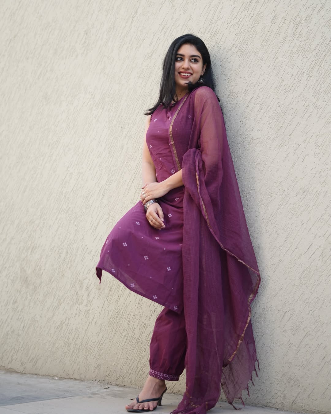 COTTON KURTI PANT WITH KOTADORIYA DUPATTA KF
