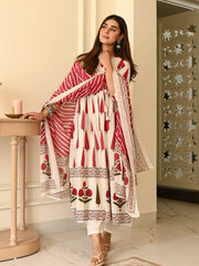 EMBROIDERY & MALMAL DUPATTA KF