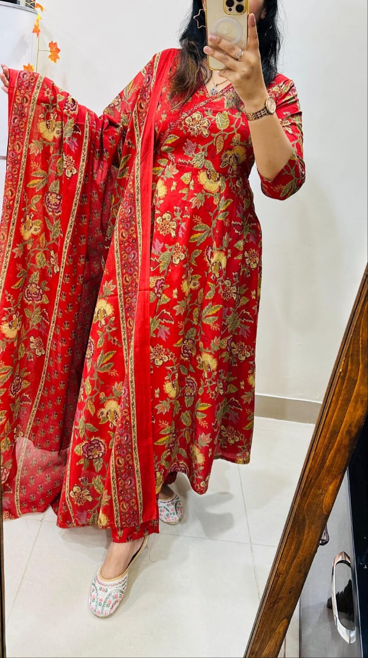ANARKALI ANGLRAKHA STYLE SET KF