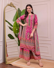 Simmer Sharara Suit with Hand Embroidery – AL