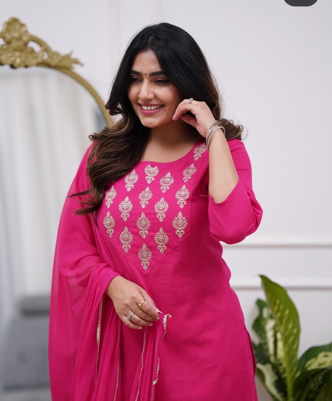 NEW ARRIVALS – Festive Mal Cotton Suit Set|KF