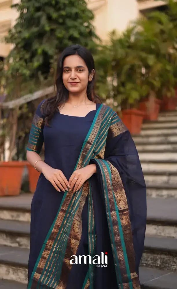 NEW ARRIVALS – Amali Kanchi Cotton Suit Set|KF